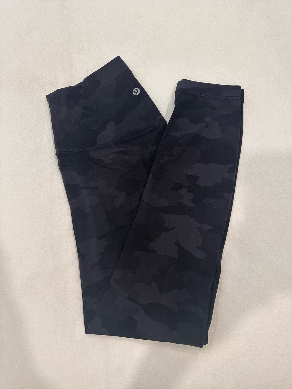 lululemon Align™ High-Rise Leggings in Black Charcoal Camouflage Leggings Size:6